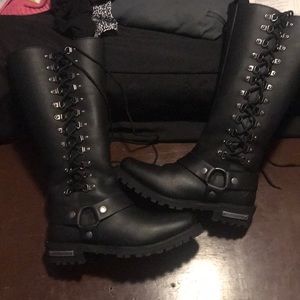Milwaukee Leather Motorcycle boots only worn once